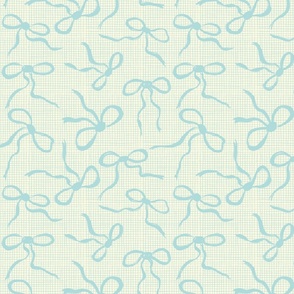 Cute and Quirky Inky Bow Pattern, Coquette Aesthetic