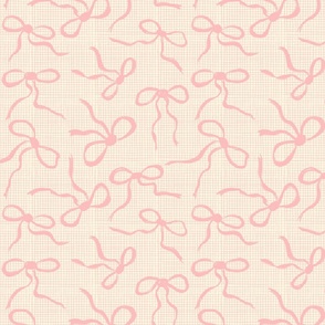 Cute and Quirky Inky Bow Pattern, Coquette Aesthetic