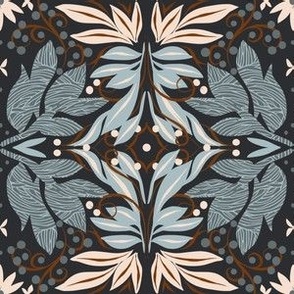 Floral motif pattern