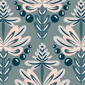 Motif floral pattern