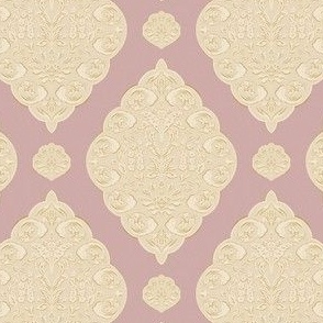 Small - Juliette - Beige on a Light pink background