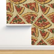 Pimento Pizza on Pistachio Platform