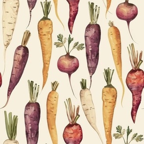 Colorful Root Vegetables