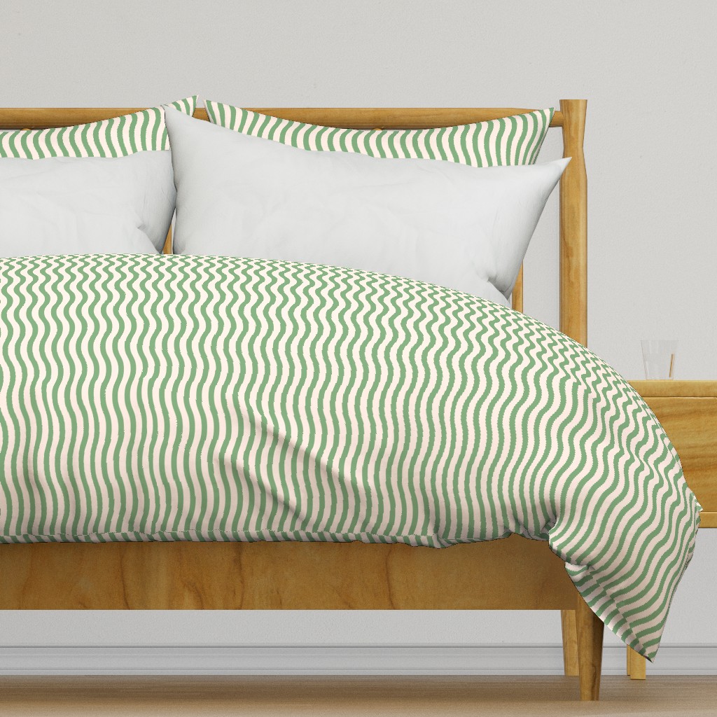 Whimsy Stripe Green