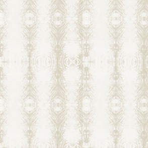 (M) Shibori organic striped - natural beige