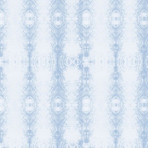 (M) Shibori organic striped - sky blue