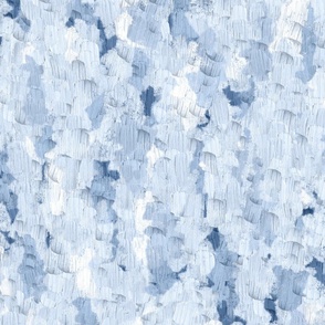 Painted Abstract Texture - Coastal Ocean Blue Wave