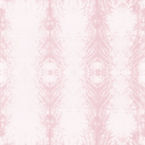 (XL) Shibori organic striped - cotton candy pink