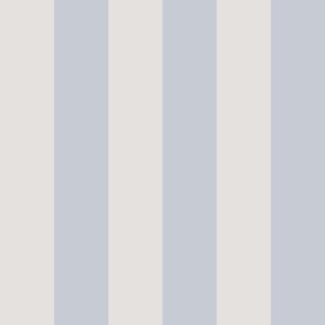 3 inch wide_Awning Stripes in eggshell white and coastal blue