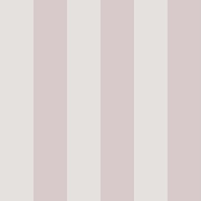 3 inch wide_Awning Stripes in eggshell white and soft pink