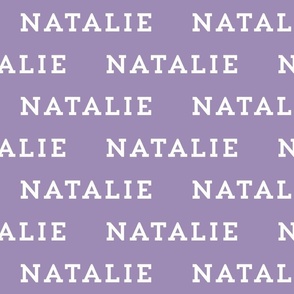 Natalie: Trend Slab on Lavender
