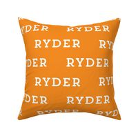 Ryder: Trend Slab on Orange