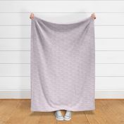 Bubble envelope tonal texture in icy lilac, large