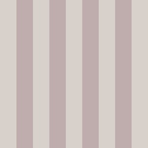 2 inch wide_Awning Stripes in eggshell white and blush pink