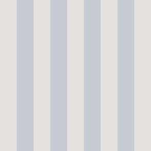 2 inch wide_Awning Stripes in eggshell white and coastal blue