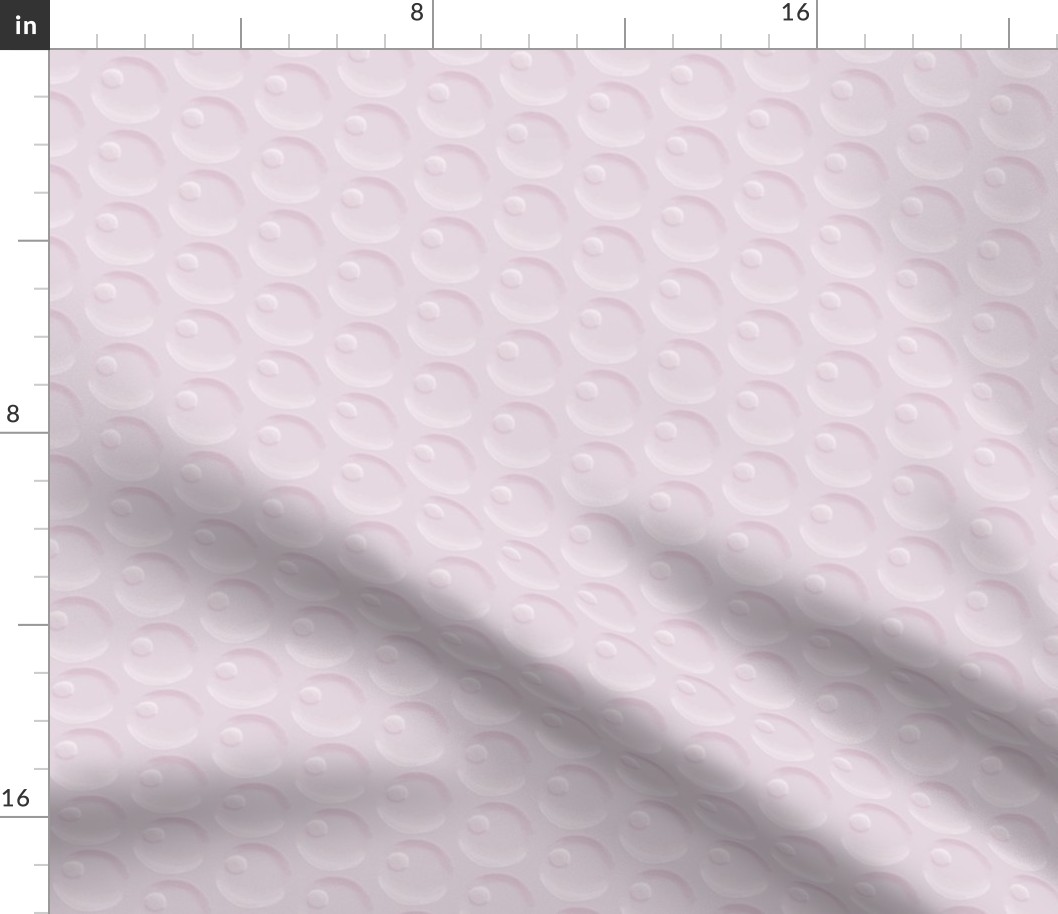 Bubble envelope tonal texture in icy lilac, medium