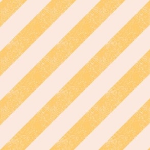 Textured Diagonal Stripes - Rhythm of the Tides - Stripe in Yellow