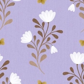 Paper Petals and Butterflies — Lavender