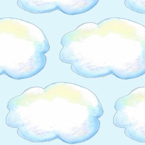 Puffy Blue Clouds
