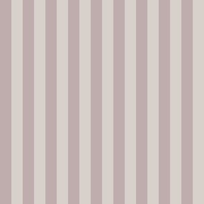 1 inch wide_Awning Stripes in eggshell white and blush pink
