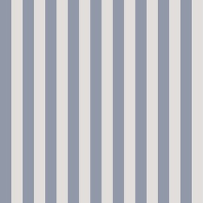 1 inch wide_Awning Stripes in eggshell white and serenity blue