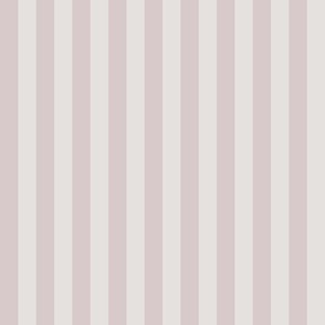 1 inch wide_Awning Stripes in eggshell white and soft pink