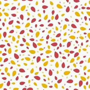 Medium // Febe: Colorful Blender Raindrops - Red & Yellow