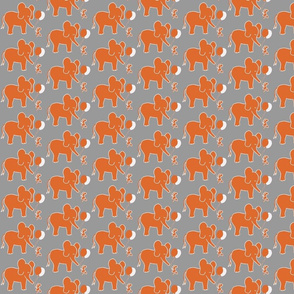 Let's be Friends in Orange and Grey