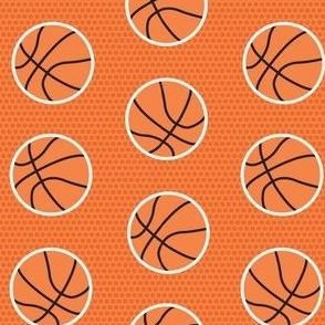 basketballs on polkadots 