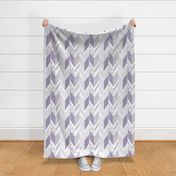 Lilac Gray Geometric Patchwork Pattern for Home Decor Wallpaper