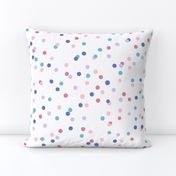 It's a Party!  Polka Dot Confetti - Blue, Purple, Pink