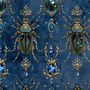 Bejeweled Scarabs