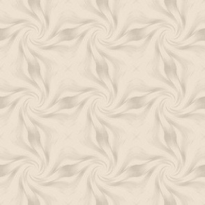 Textured and Tonal Art - Sculptural Design - Star Burst  - Neutral 241