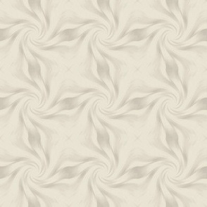 Textured and Tonal Art - Sculptural Design - Star Burst  - Soft Neutrals Gradient