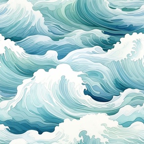 Waves,ocean,water,blue sea 