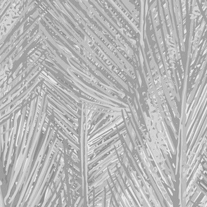 Feather textured wallpaper in greyscale