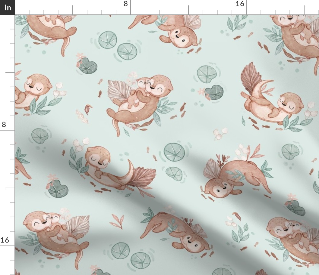 Boho Otter - large - mint