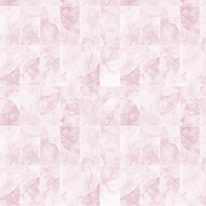 Marbled Geo Tiles Pinkish