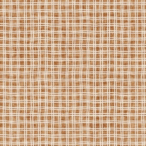 Rustic sienna checks 24”