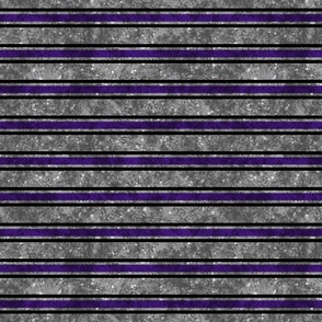 Retro Streetwear Purple  Horizontal Stripes on Textured Gray Background
