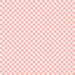 Groovy Summer Pink Check (Small Scale)