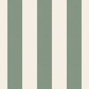 Vintage Cabana Stripe | Hedge Green | 6" Repeat | Classic