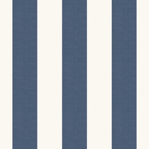 Vintage Cabana Stripe | Navy Blue | 6" Repeat | Classic