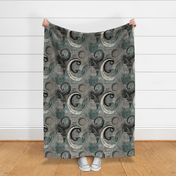 Paisley Abstract Pattern by JJEDecor