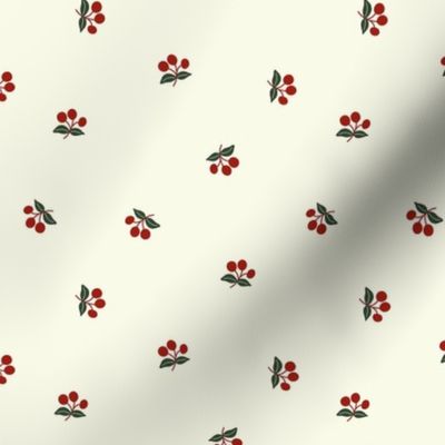 Red Christmas Berries - MEDIUM 5x5