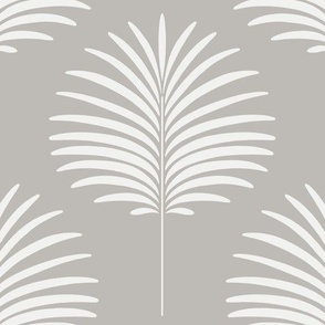 Palm Leaves - Gray