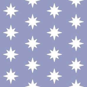 Periwinkle 8 point star