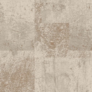 Textured and Tonal Art - Vintage Grunge  Block Design - Neutral 241