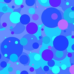 Blue Party Dots