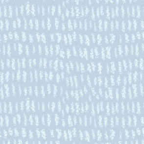  Brush Strokes Artistic Textured Hash Stripes in coastal blue and white